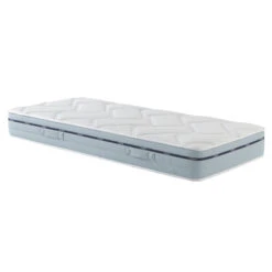 Ensemble Matelas Mémoire De Forme, Sommier Lune Et Pieds Songe 500 - SOMEO -Magasin De Literie songe 500 3 4 droit fond blanc 189 copie 35