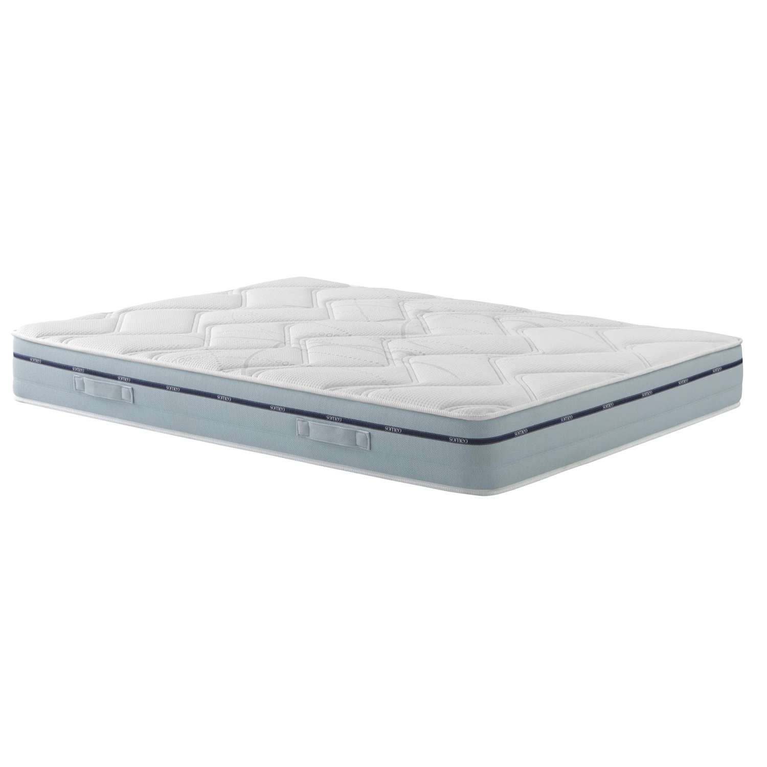 Ensemble Matelas Mémoire De Forme, Sommier, Pieds, Tête De Lit, Couette Et Oreiller Songe 500 - SOMEO 5 Ensemble Matelas Mémoire De Forme, Sommier, Pieds, Tête De Lit, Couette Et Oreiller Songe 500 - SOMEO – Image 3