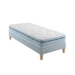 Ensemble Matelas Mémoire De Forme, Sommier Et Pieds Songe 500 - SOMEO 28 Ensemble Matelas Mémoire De Forme, Sommier Et Pieds Songe 500 - SOMEO -Magasin De Literie songe 500 mat som 90x200 3 4 fond blanc