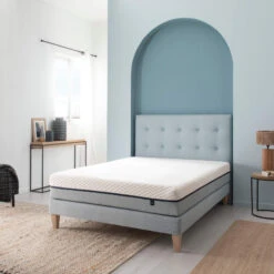 Ensemble Matelas Mémoire De Forme, Sommier Et Pieds Songe 600 - SOMEO 25 Ensemble Matelas Mémoire De Forme, Sommier Et Pieds Songe 600 - SOMEO -Magasin De Literie songe 600 ambiance 2