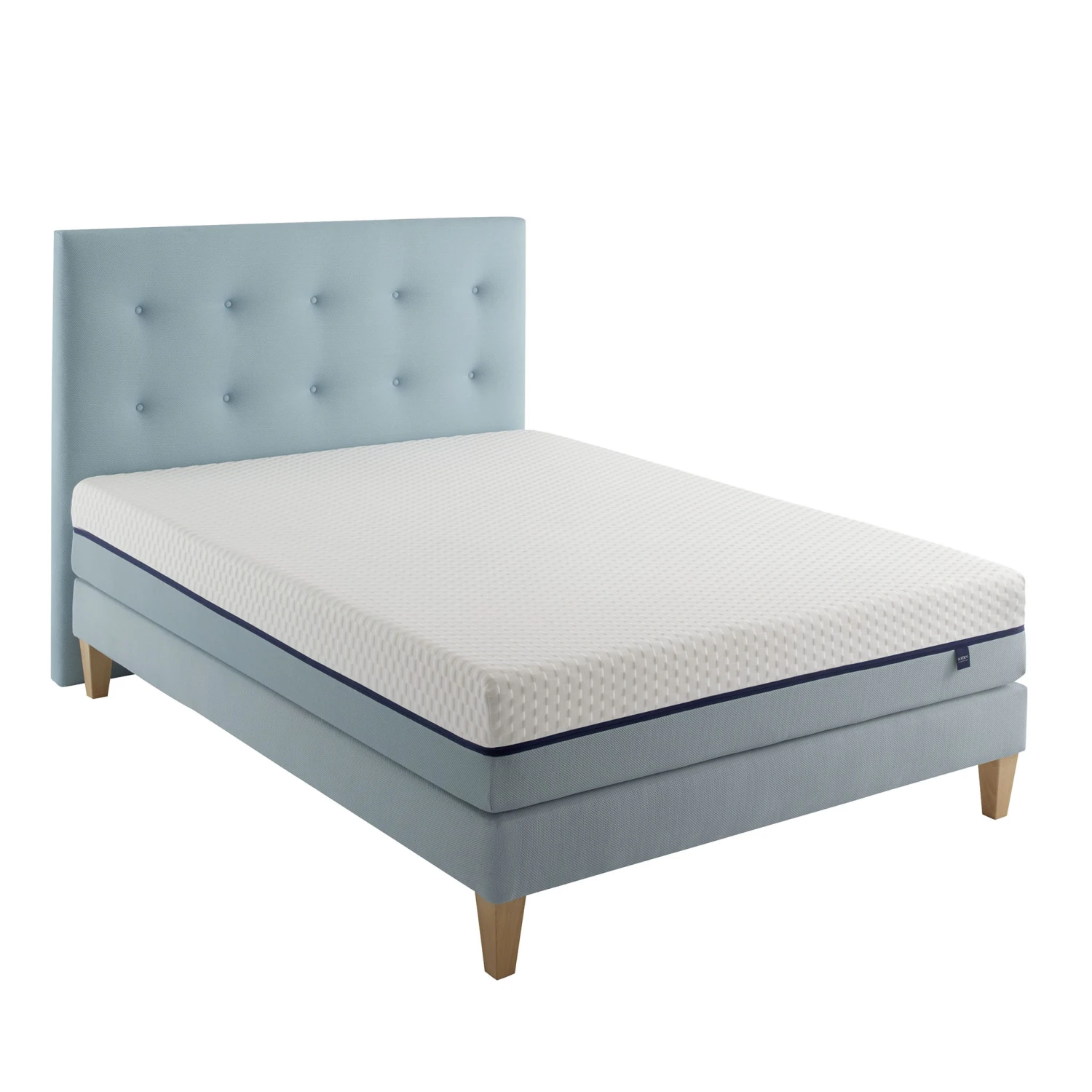 Ensemble Matelas Mémoire De Forme, Sommier, Pieds Et Tête De Lit Songe 600 - SOMEO 3 Ensemble Matelas Mémoire De Forme, Sommier, Pieds Et Tête De Lit Songe 600 - SOMEO