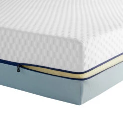 Ensemble Matelas Mémoire De Forme, Sommier, Pieds, Tête De Lit, Couette Et Oreiller Songe 600 - SOMEO 28 Ensemble Matelas Mémoire De Forme, Sommier, Pieds, Tête De Lit, Couette Et Oreiller Songe 600 - SOMEO -Magasin De Literie songe 600 zoom tirette fond blanc 43