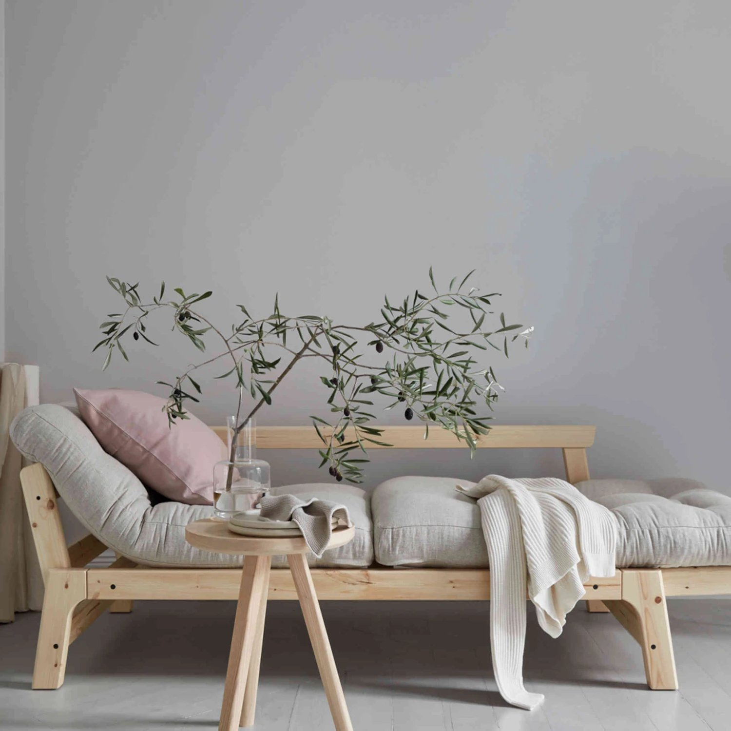 Banquette Ajustable STEP En Pin Massif Naturel Matelas Inclus 2x70x100 8 Banquette Ajustable STEP En Pin Massif Naturel Matelas Inclus 2x70x100 â Image 6