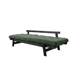 Banquette Ajustable STEP En Pin Massif Noir Matelas Inclus 2x70x100 12 Banquette Ajustable STEP En Pin Massif Noir Matelas Inclus 2x70x100 -Magasin De Literie step vert fond blanc 1 1