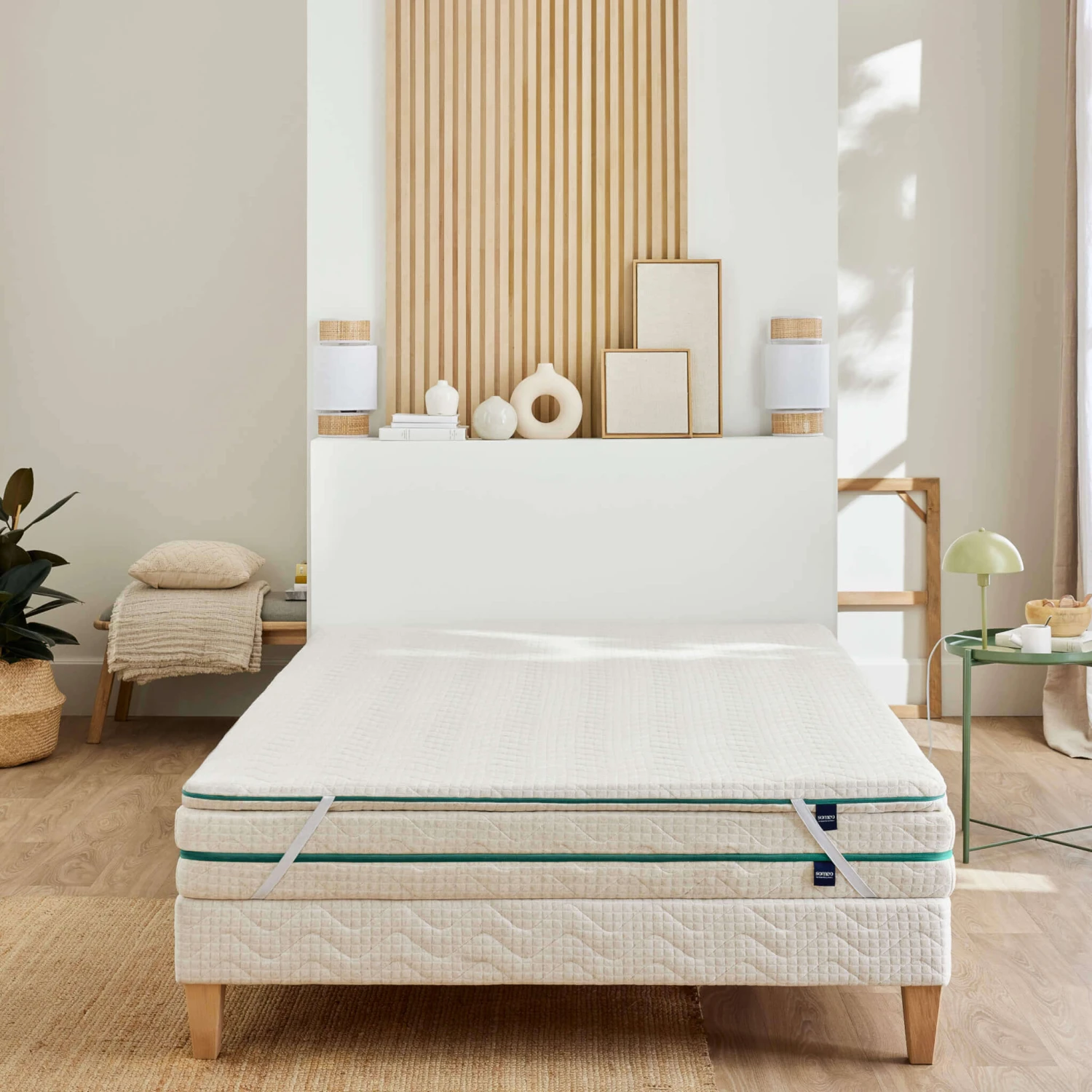 Surmatelas Naturel Latex Naturel Aube - SOMEO 5 Surmatelas Naturel Latex Naturel Aube - SOMEO – Image 3