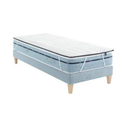 Surmatelas Mémoire De Forme 5 Cm Songe - SOMEO -Magasin De Literie surmatelas s65 songe 500 90x 3 4 fond blanc