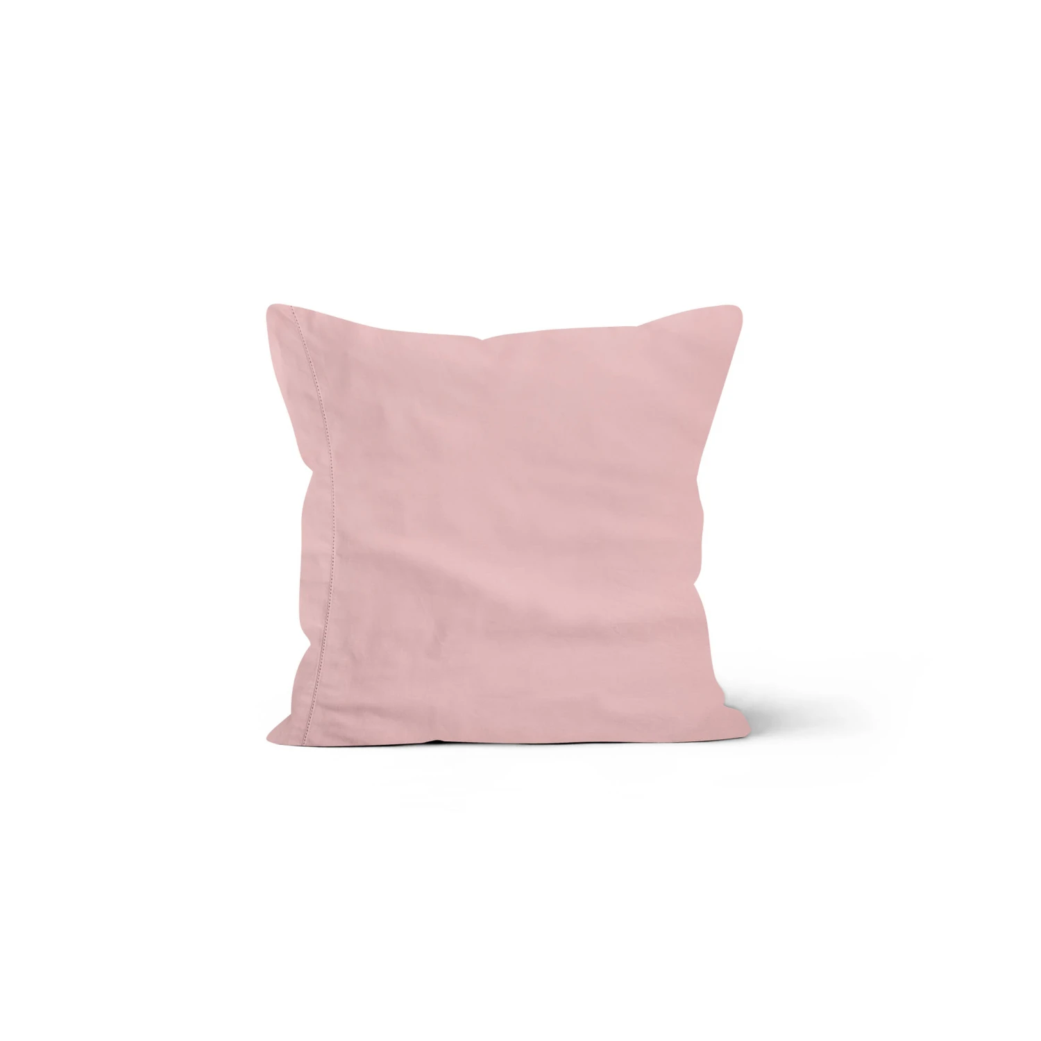 Lot De 2 Taies D'oreillers En Coton Percale Rose 3 Lot De 2 Taies D'oreillers En Coton Percale Rose