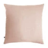Taie D'oreiller Double Gaze De Coton Rose -Magasin De Literie taie oreiller rose fond blanc 1
