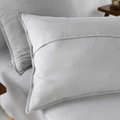 Taie D'oreiller Flanelle Gris 8 Taie D'oreiller Flanelle Gris -Magasin De Literie zoom to candice gris